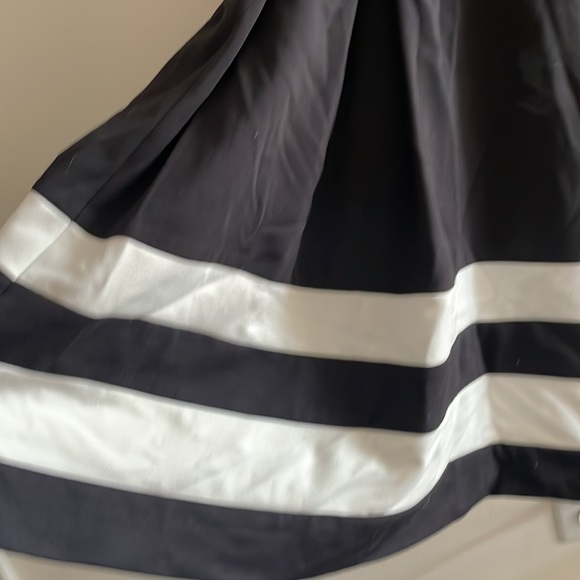 Black & White Belted Calvin Klein Dress NWT Size 12 - Picture 5 of 11